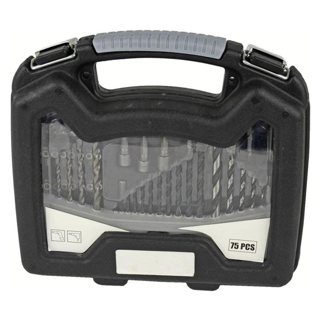 Mannesmann Bohrer- und Bit-Sortiment 75te (M54375)