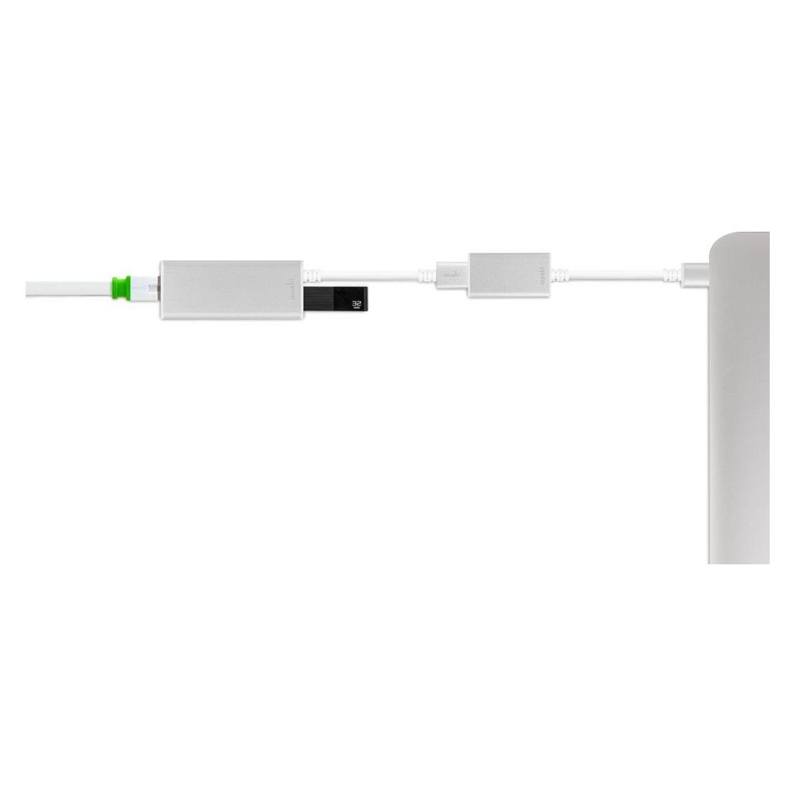 Moshi USB-C - USB A (0.13 m, USB 3.2 Gen 2) (99MO084200)