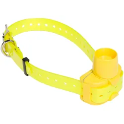 Kerbl NUM'axes Canibeep Pro Akkustisches Ortungsgerät,gelb (One Size, Hund, Allgemein, Spazieren), Halsband + Leine