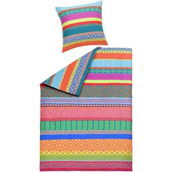 Bettwäsche FELICE Flanell (BL 135x200 cm) - bunt - BL 135x200 cm