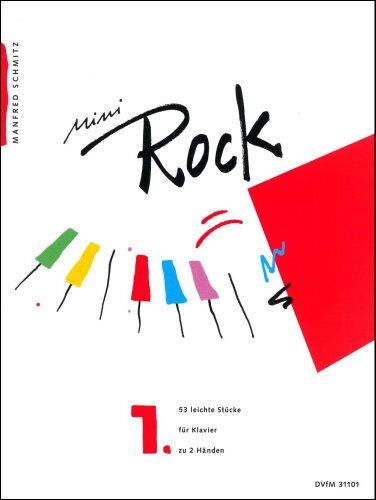 Manfred Schmitz - Mini-Rock für Klavier Heft 1: 53 leichte Stücke (DV 31101) - Preis vom 11.10.2026 15:43:13 h
