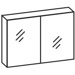 Artiqua Spiegelschrank, Sanremo Eiche quer NB, 070-SDT-3-10-428 070-SDT-3-10-428