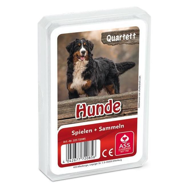 ASS Altenburg 22572085 - Quartett - Hunde (DE-Ausgabe) (Deutsch, 2 - 4 Spieler) (22572085)