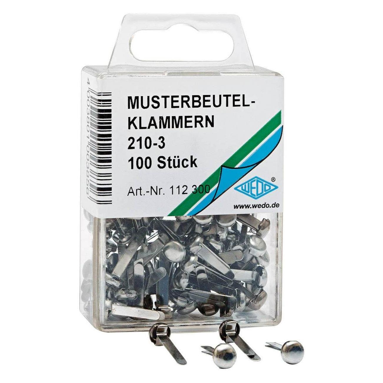 Wedo Rundkopfklammer (100x) (112300)