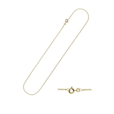 Goldkette JOBO "Panzerkette 1,7 mm" Gr. 40, gelbgold 585, Halsketten, Damen, 40cm, Gelbgold 585, Goldkette, 14 Karat 585 Gold