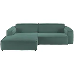ECKSOFA SAMU Grün Cord