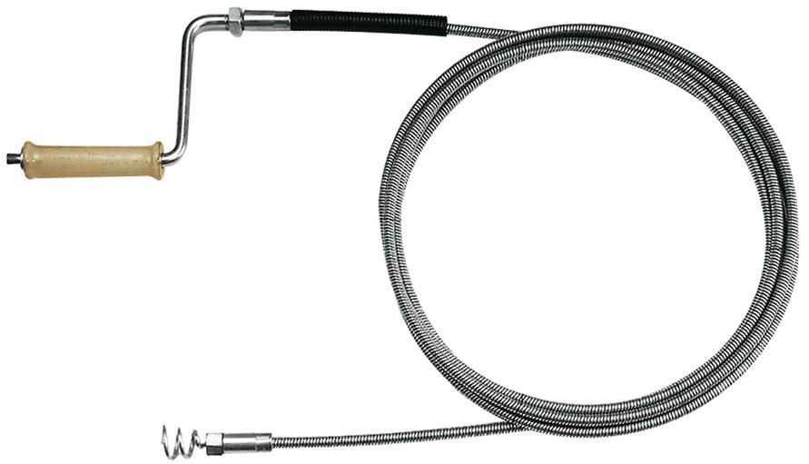 E+R Rohrreinigungswelle mit Bohrkopf (Schlammbohrer)