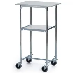 Tischwagen, Klein Eiche, max. Last 50 kg Tischwagen mit Holzlaminat Buche, Maße: 600x430x1060 mm