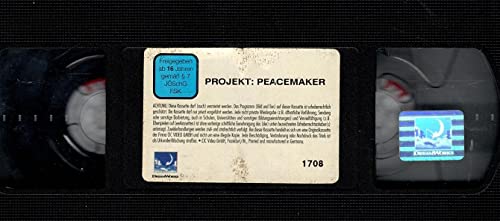 Projekt: Peacemaker [VHS] - Preis vom 08.10.2026 07:26:42 h
