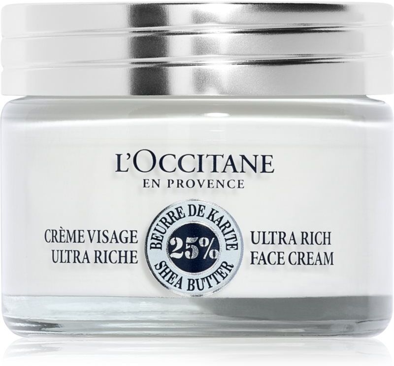 L’Occitane Shea Butter Ultra Rich Face Cream Nærende fugtighedscreme 50 ml