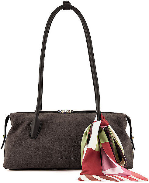 LES VISIONNAIRES Ledertasche - Baguette HAZEL braun EG