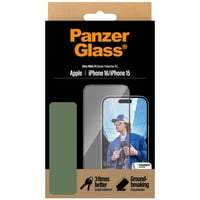 Displayschutz Ultra-Wide Fit, Schutzfolie transparent, iPhone 16 /15, EasyAligner