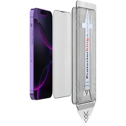6x 9H Panzerglas für iPhone 16 matt Anti-Reflex Staubfreie Installation echtes Tempered Glass Schutzglas Displayschutz Schutzfolie Screen-Protector