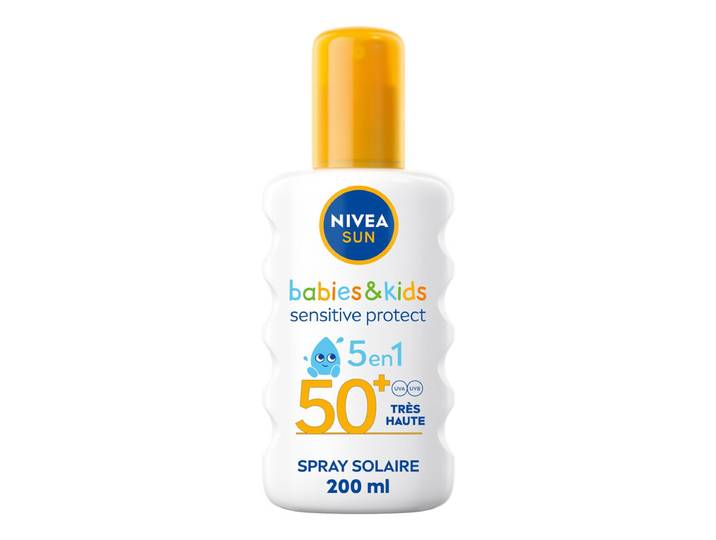 NIVEA SUN Spray Protect &amp; Joue Enfants SPF 50+ 200 ml