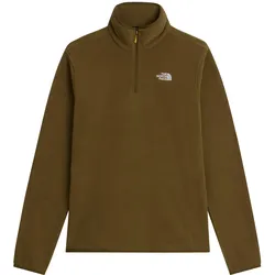 The North Face Herren Glacier 1/4 Zip Fleecepullover - XL - Caraway Seed