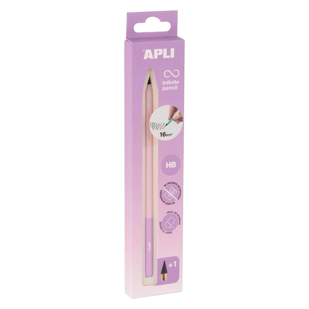 Apli Blister Packung Unendlicher Bleistift HB (HB, 1x) (19936)