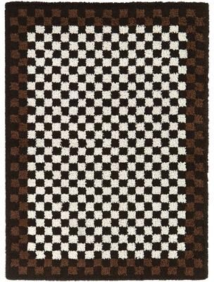 Balta Rugs Covey Plush Checkered Thick Shag Area Rug