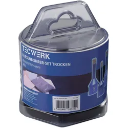 Tecwerk, Lochsäge, Diamant-Fliesenbohrer SET SANITÄR