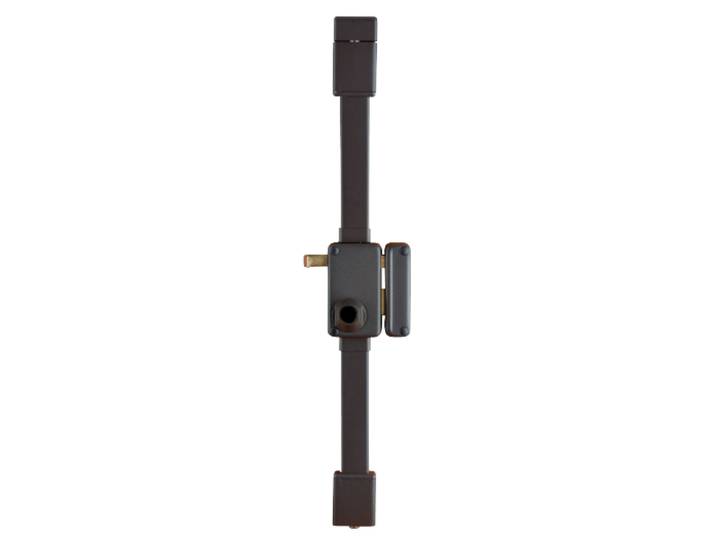 Boitier De Serrure En Applique Beluga À Tirage Pour Porte D'Entrée\, Droite\, 3 Pts\, Axe 45mm\, Marron - Thirard