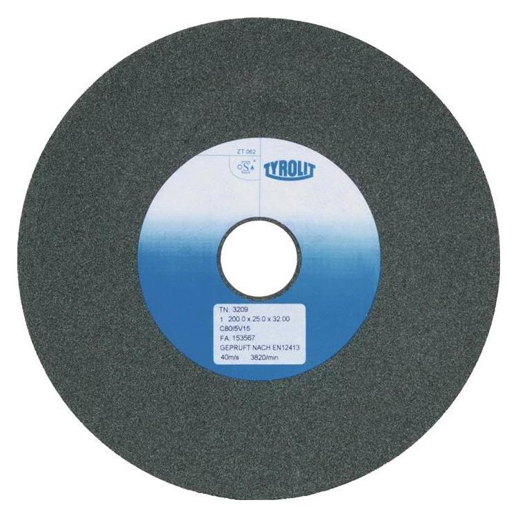 Tyrolit Schleifbockscheibe Ø125xB20x32mm 80 Siliciumcarbid (80) (2529)