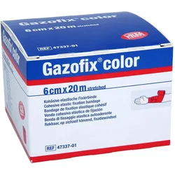 Gazofix color kohäsive Fixierbinde pink 20m x 6 cm