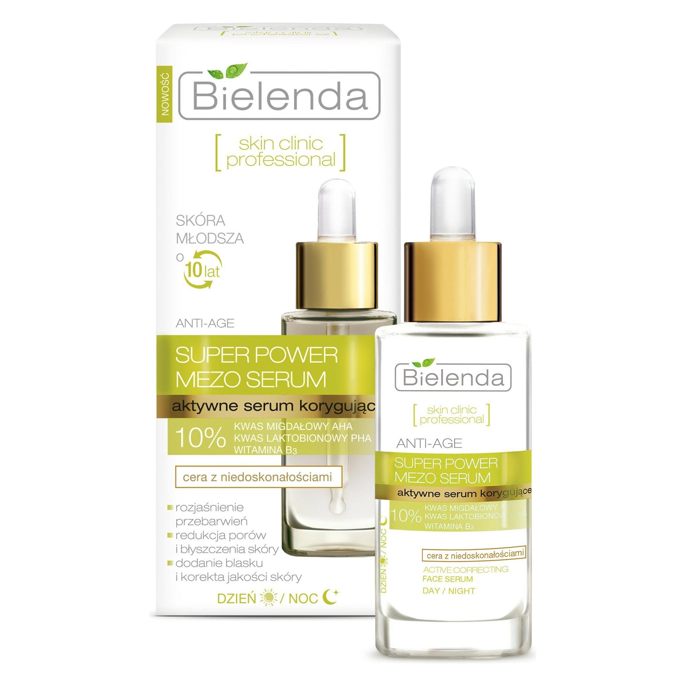 Bielenda Skin Clinic Professional active corrective serum for skin with imperfections day/night (30 ml) (5902169015206)