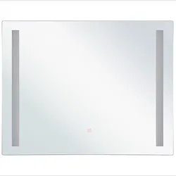 BADSPIEGEL mit LED-Beleuchtung rechteckig 60/70 cm Lirac
