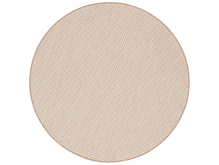 Snapstyle IN & Outdoor Teppich Oslo Trend Rund, Beige, 160x160 cm, Teppiche und Böden, Teppiche, Outdoorteppiche