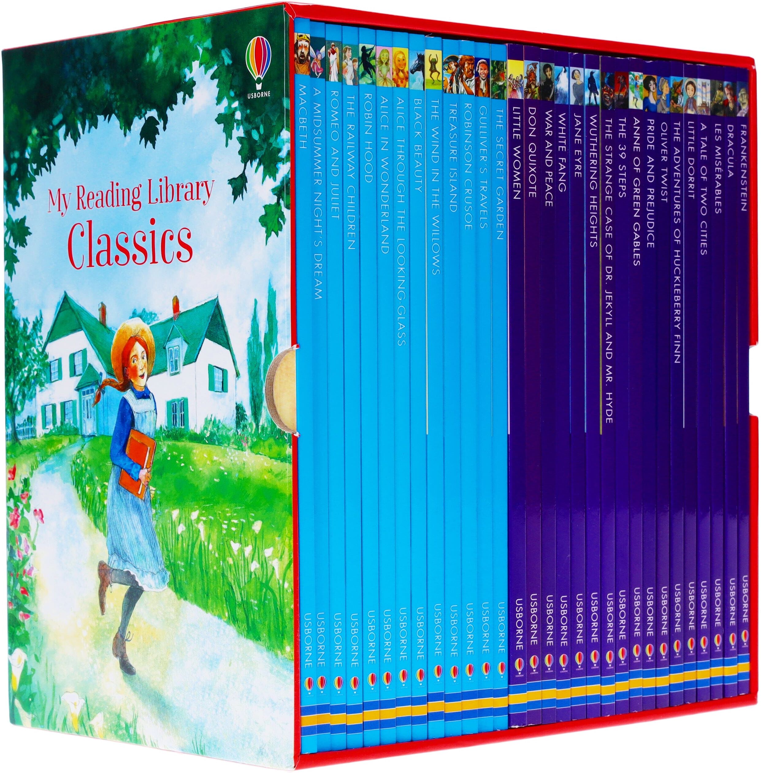 My Reading Library Classics 30 Books Box Children Collection Set- Ages 5-7 - Paperback Usborne Publishing Ltd