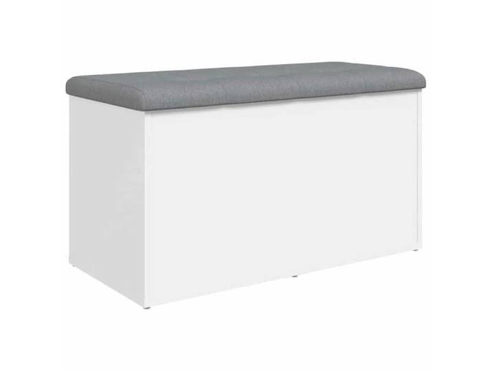 Magnifique Blanc MEUBLE SIEGE - Banc de rangement Blanc 82x42x45 cm - Bois d'ingénierie - Banc coffre - Pour maison &&32377