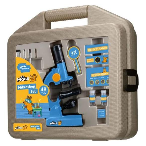 DieMaus Kindermikroskop-Set mit Koffer (9810300)