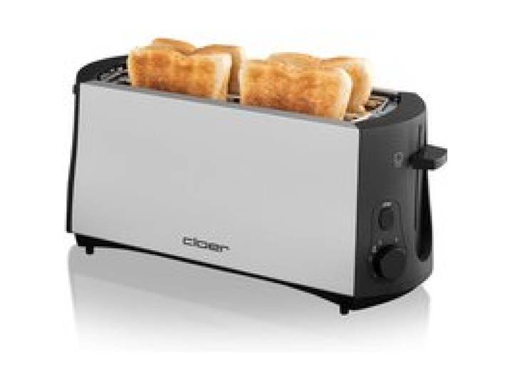 3710 Longue Fente Grille-Pain Pour 4 Tranches De Toast 1380 W Support Pour Petits Pains Intégré Élevateur De Tranches De[PE477]