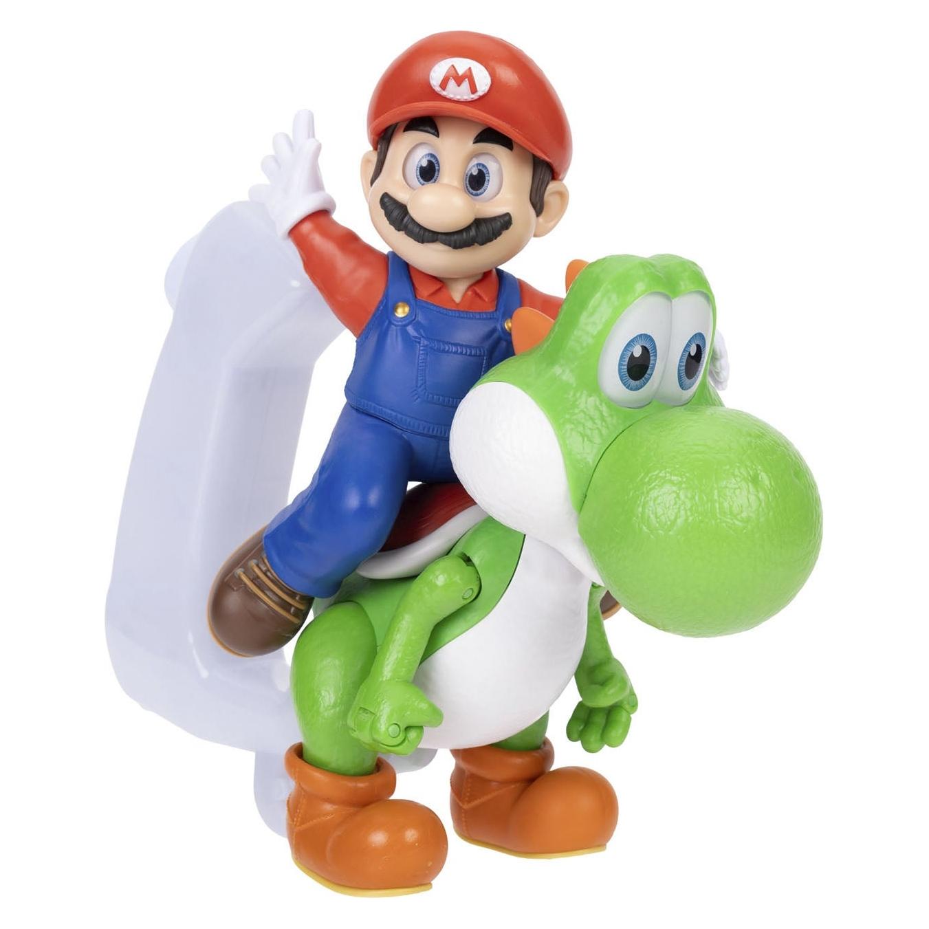 Jakks Pacific Der "Super Mario Galaxy"-Film: Mario reitet auf Yoshi, 8" (432814)