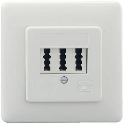 Rutenbeck TAE 3X6 NFN UP rw Telefondose Unterputz Weiß