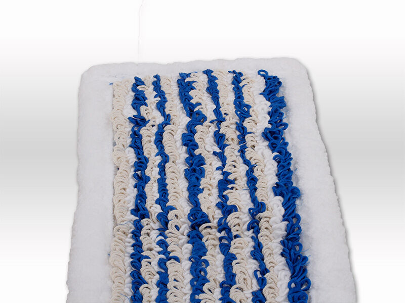Axis Line Wischmop Slider Mop mit Microfaserrand ohne Fransen 40cm blau bestens