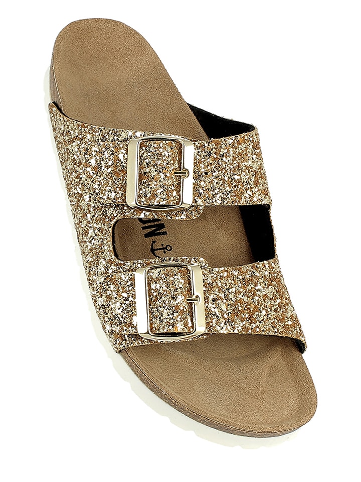 BAYTON Pantoletten in Gold - 36