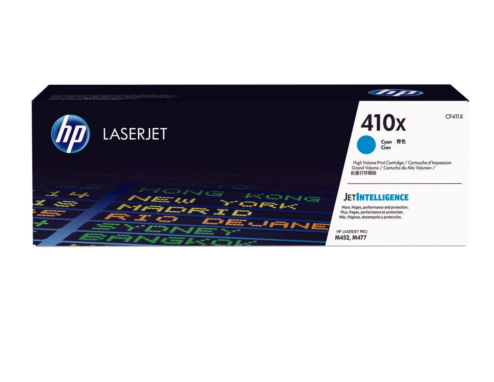 HP Inc. HP Original 410X Toner - cyan (CF411X)