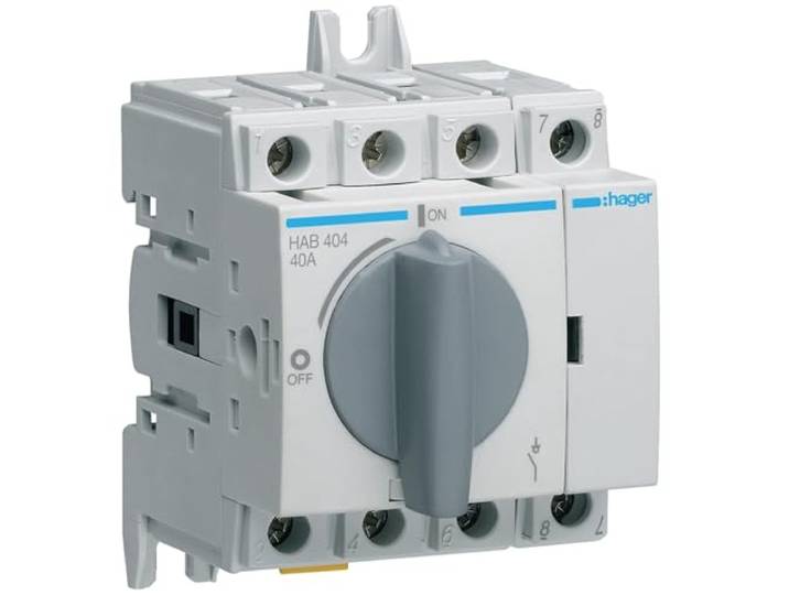 Hager HAB404, wit, klein