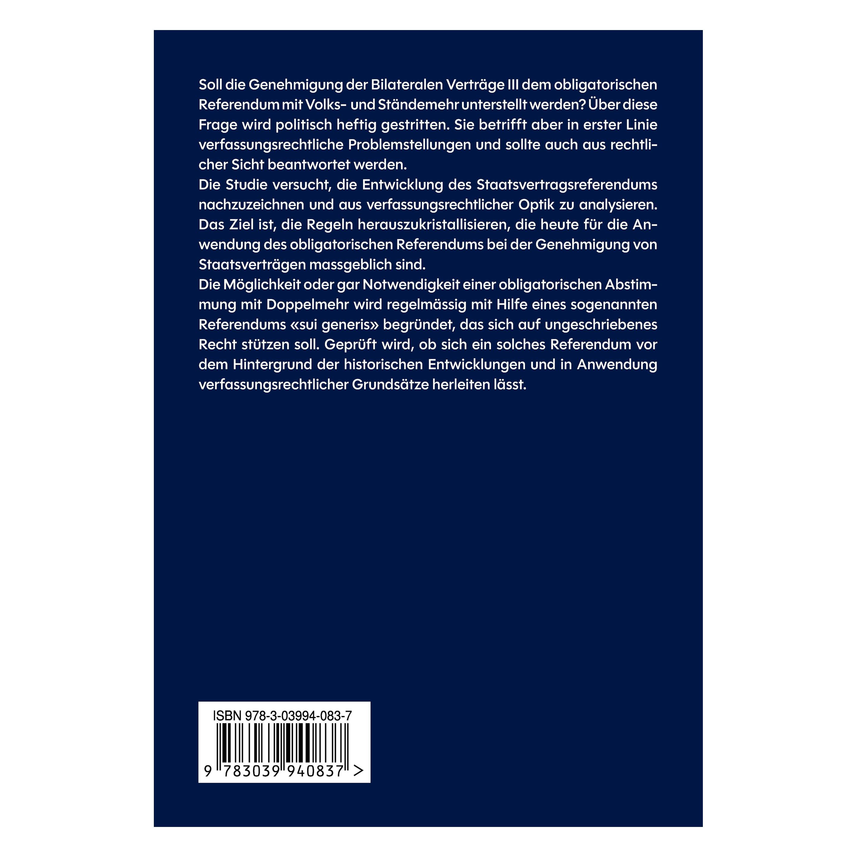 Umbreit Ständemehr ohne Verfassungsgrundlage? (Deutsch, Softcover, Martin Dumermuth) (69137388)