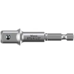 Wera 870/4 Werkzeugschaft (Verbindungsteil), 1/4 zoll x 1/2 zoll x 72 mm - 05138006001