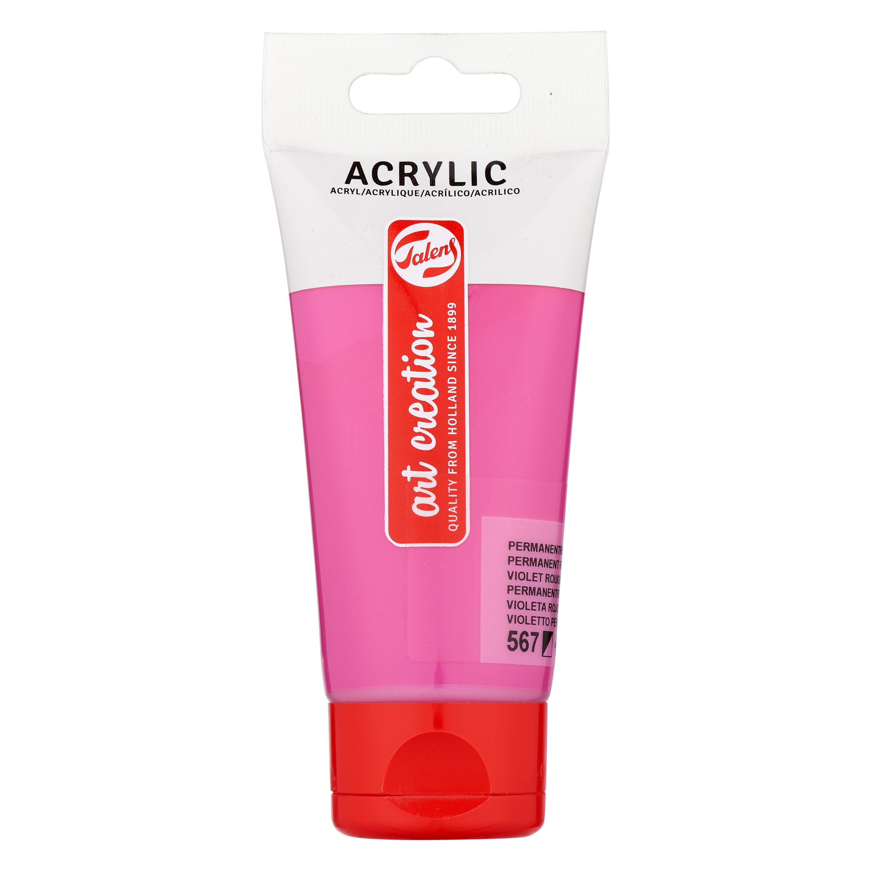 Royal Talens Acrylfarbe ArtCreation, permanent rotviolett (75 ml) (3511567M)