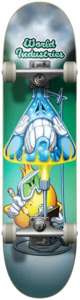 Skateboard Komplettboard World Industries Madd Scientist (7.5" - Grün)