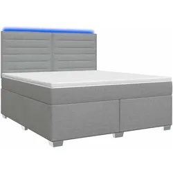 vidaXL, Boxspringbett, Boxspringbett (180 x 200 cm)
