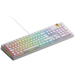 Glorious GMMK 3 HE 100 % Custom Gaming-Tastatur - Pre-Built, ISO (DE), Fox HE Switches, weiss (DE, Kabelgebunden), Tastatur, Weiss