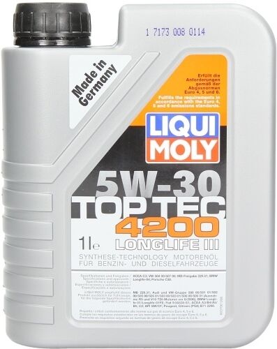 Motoröl LIQUI MOLY P000323 TopTec 4200 5W30 1L