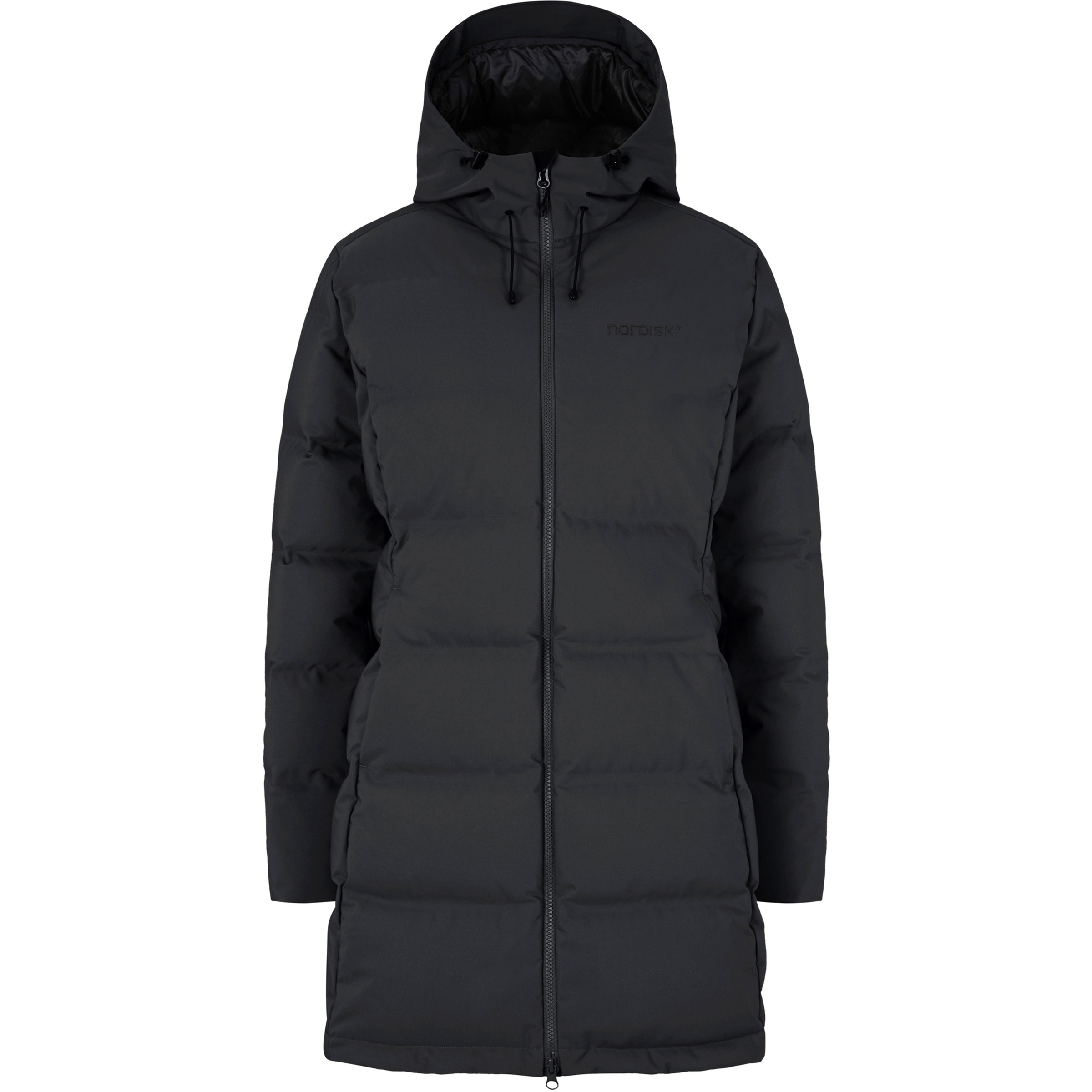 Nordisk Aukea Bonded Down Mantel Damen Winterjacke schwarz Größe L Lifestyle Winddicht Wasserabweisend