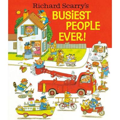 Richard Scarry's Busiest People Ever!, Gebundene Ausgabe von Richard Scarry, Vintage Books N.Y., 978-0-394-83293-7