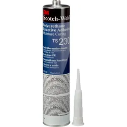 3M Scotch-Weld Reaktiver Polyurethan-Schmelzklebstoff TS 230, Weiß, 295 ml