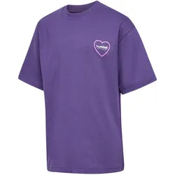 hummel hmlJR Loose Heartfield T-Shirt Kinder 3748 - mystical 158/164