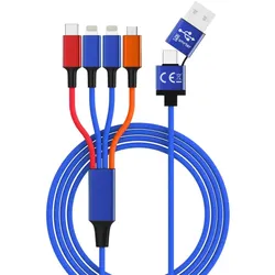 smrter Hydra ELITE 6in1 Nylon-Ladekabel Typ Lightning, multi retail
